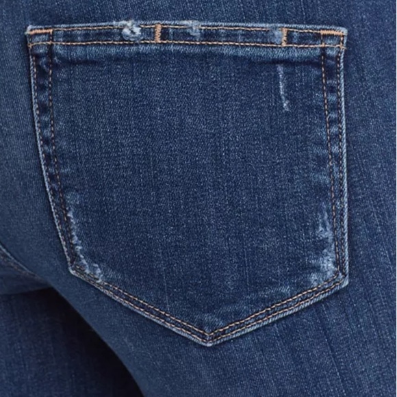 PAIGE Verdugo Ankle Skinny Jeans in Cliff's Edge Destructed SZ 31 New - Picture 4 of 4